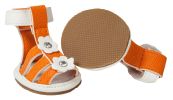 Buckle-Supportive Pvc Waterproof Pet Sandals Shoes - Set Of 4