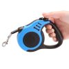 Dog Leash Retractable for Small Medium Dog up to 33lbs Nylon Tape/Ribbon Anti-Slip Handle One-Handed Brake Pause Lock